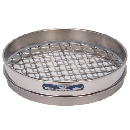 Picture of 12in Sieve, All Stainless, Half-Height, 1in