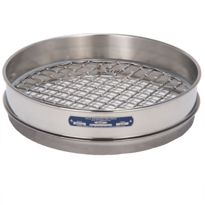 Picture of 12in Sieve, All Stainless, Intermediate-Height, 3/4in