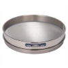 Picture of 12in Sieve, All Stainless, Half-Height, No.325 with Backing Cloth