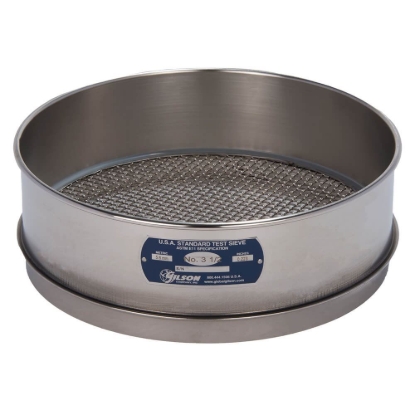 Picture of 18in Sieve, All Stainless, Full-Height, 3-1/2in
