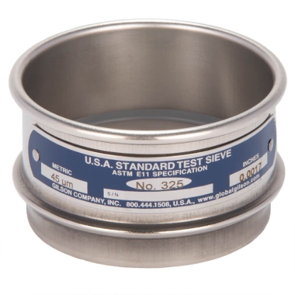 Picture of 3in Sieve, All Stainless, Full-Height, No.325