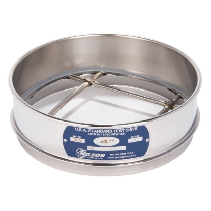 Picture of 8in Sieve, All Stainless, Full-Height, 4in