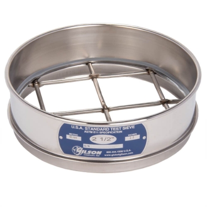 Picture of 8in Sieve, All Stainless, Full-Height, 2-1/2in