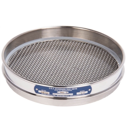 Picture of 8in Sieve, All Stainless, Half-Height, No.7