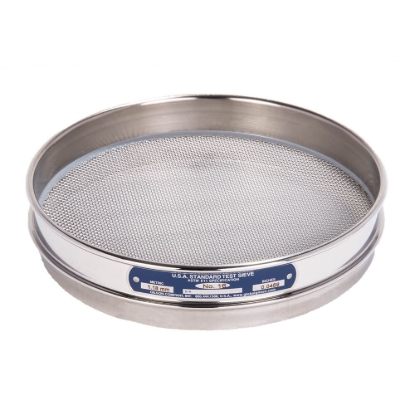 Picture of 8in Sieve, All Stainless, Half-Height, No.16