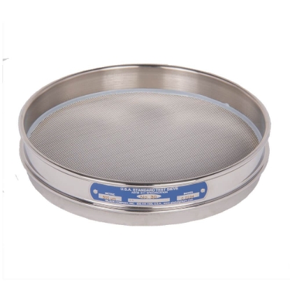 Picture of 8in Sieve, All Stainless, Half-Height, No.30