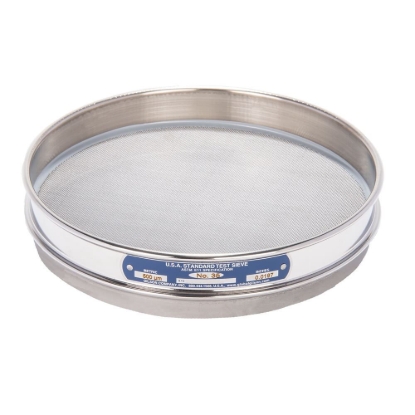 Picture of 8in Sieve, All Stainless, Half-Height, No.35