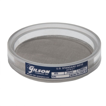 Picture of 3in Acrylic Frame Sieve, Stainless, No.70 (212µm)
