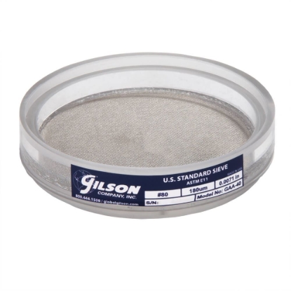Picture of 3in Acrylic Frame Sieve, Stainless, No.80 (180µm)