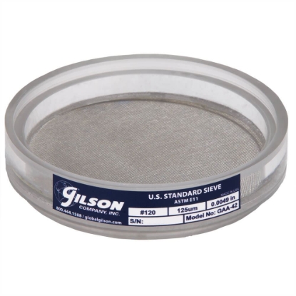 Picture of 3in Acrylic Frame Sieve, Stainless, No.120 (125µm)
