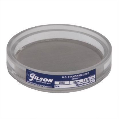 Picture of 3in Acrylic Frame Sieve, Stainless, No.270 (53µm)