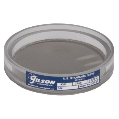Picture of 3in Acrylic Frame Sieve, Stainless, No.500 (25µm)