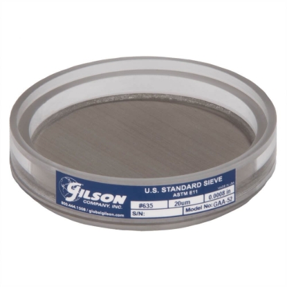 Picture of 3in Acrylic Frame Sieve, Stainless, No.635 (20µm)