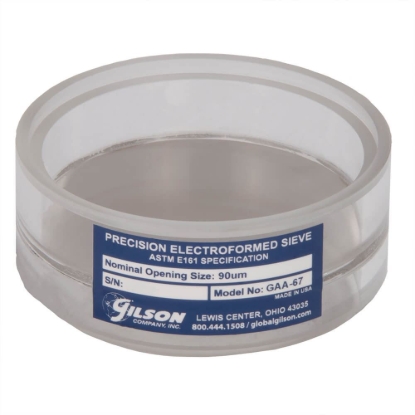 Picture of 3in Acrylic Frame Precision Electroformed Sieve, 90µm