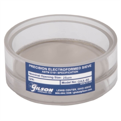 Picture of 3in Acrylic Frame Precision Electroformed Sieve, 25µm