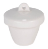 Porcelain Crucible with Lid