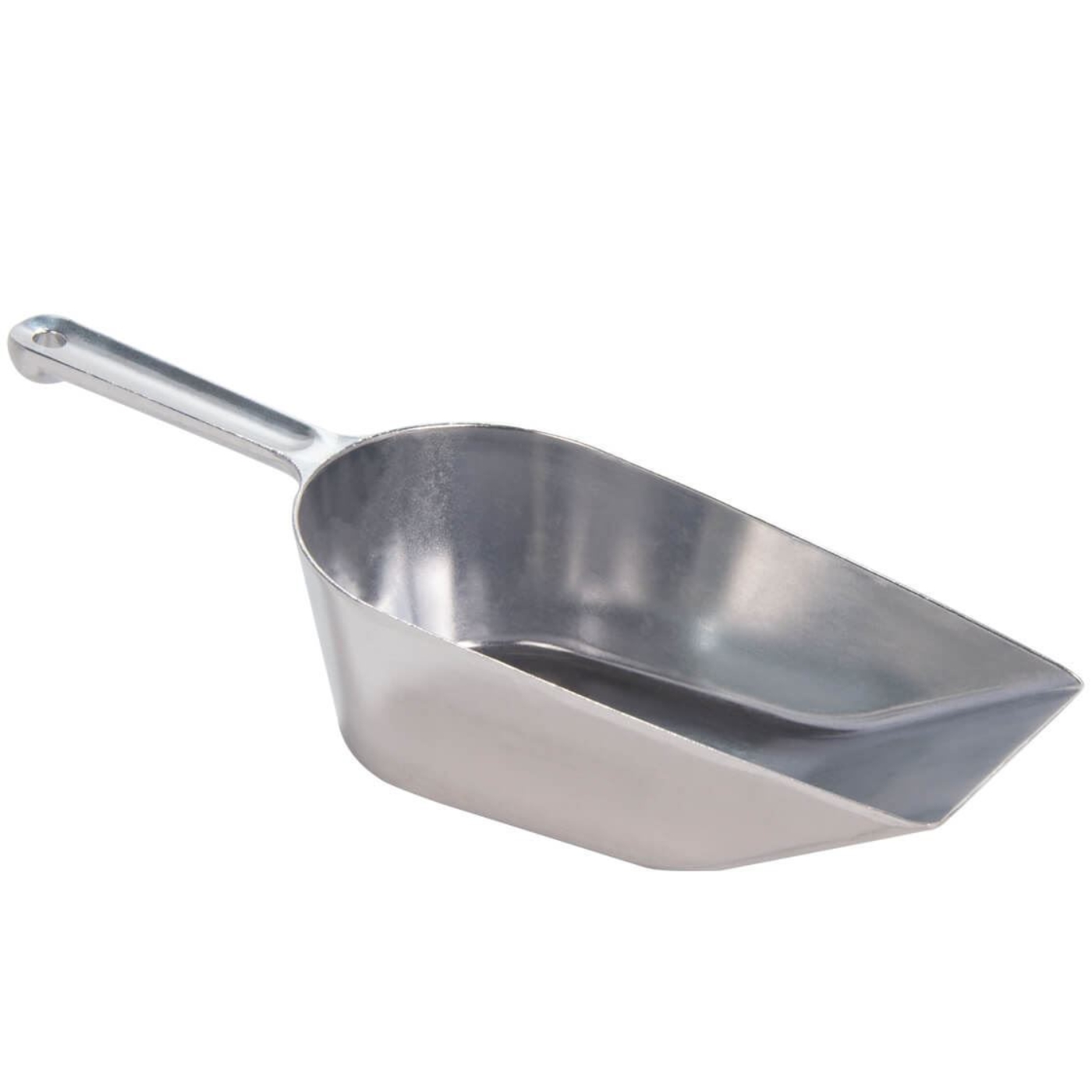 Picture of 35oz Aluminum Flat Bottom Sample Scoop