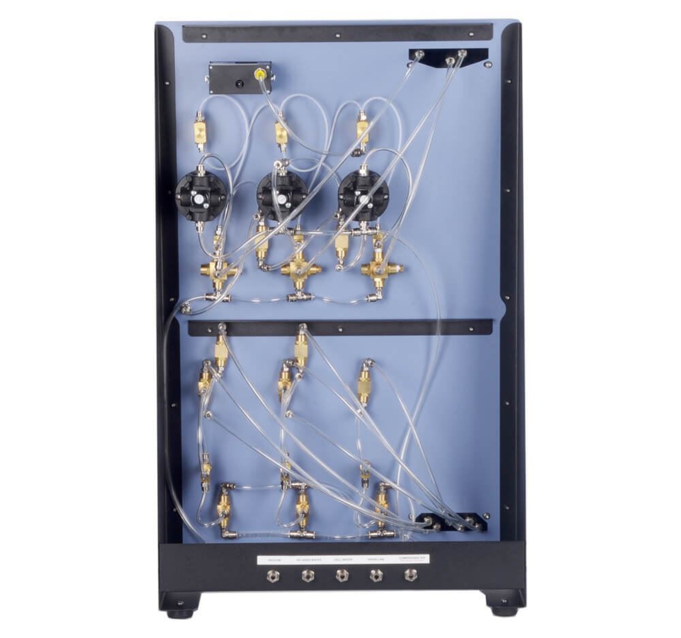 Picture of Master Control Panel for Triaxial & Permeability Tests