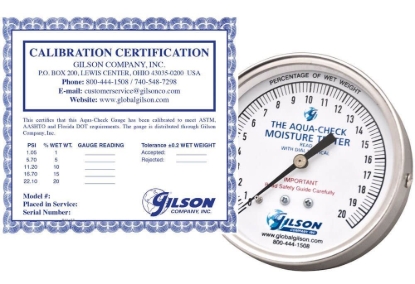 Picture of Calibration Service for Aqua-Check Gauge