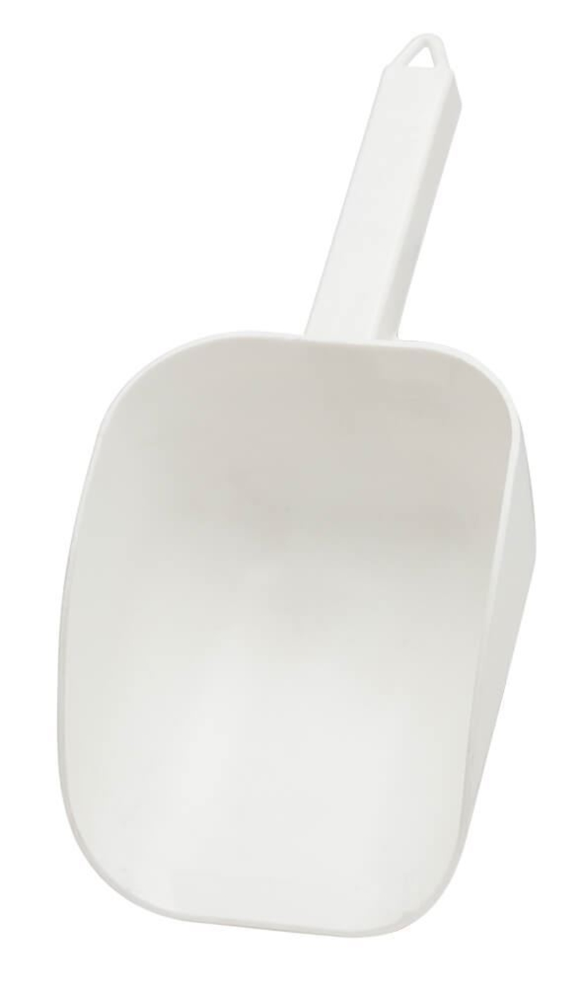 Picture of 32oz Plastic Flat Bottom Sample Scoop