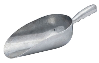 Picture of 58oz Aluminum Round Bottom Sample Scoop