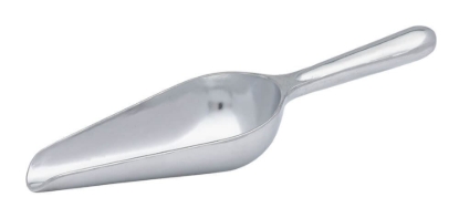 Picture of 2oz Aluminum Round Bottom Sample Scoop