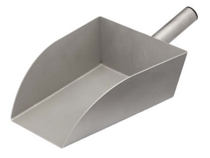 Picture of 45oz Stainless Steel Flat Bottom Sample Scoop