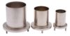 4in, 3in, 2in Two-Piece Nickel-Plated Wet-Wash Sieve Frames