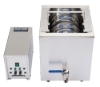 4gal Ultrasonic 8in Sieve Cleaner shown with sieves