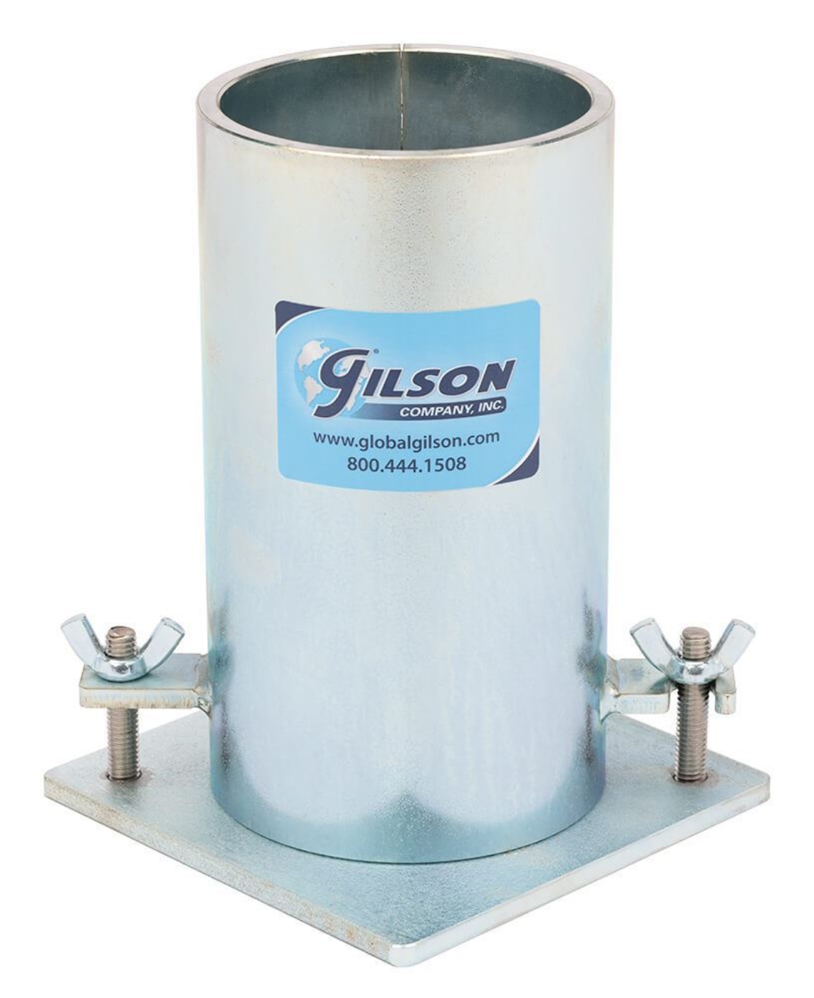 4x8in Steel Concrete Cylinder Mold