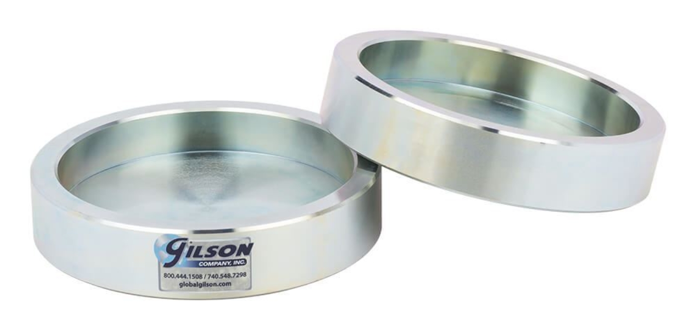 6in Steel Retainer Set for Concrete Cylinder Capping