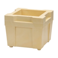 Premium Plastic Concrete Cube Mold, 150x150mm