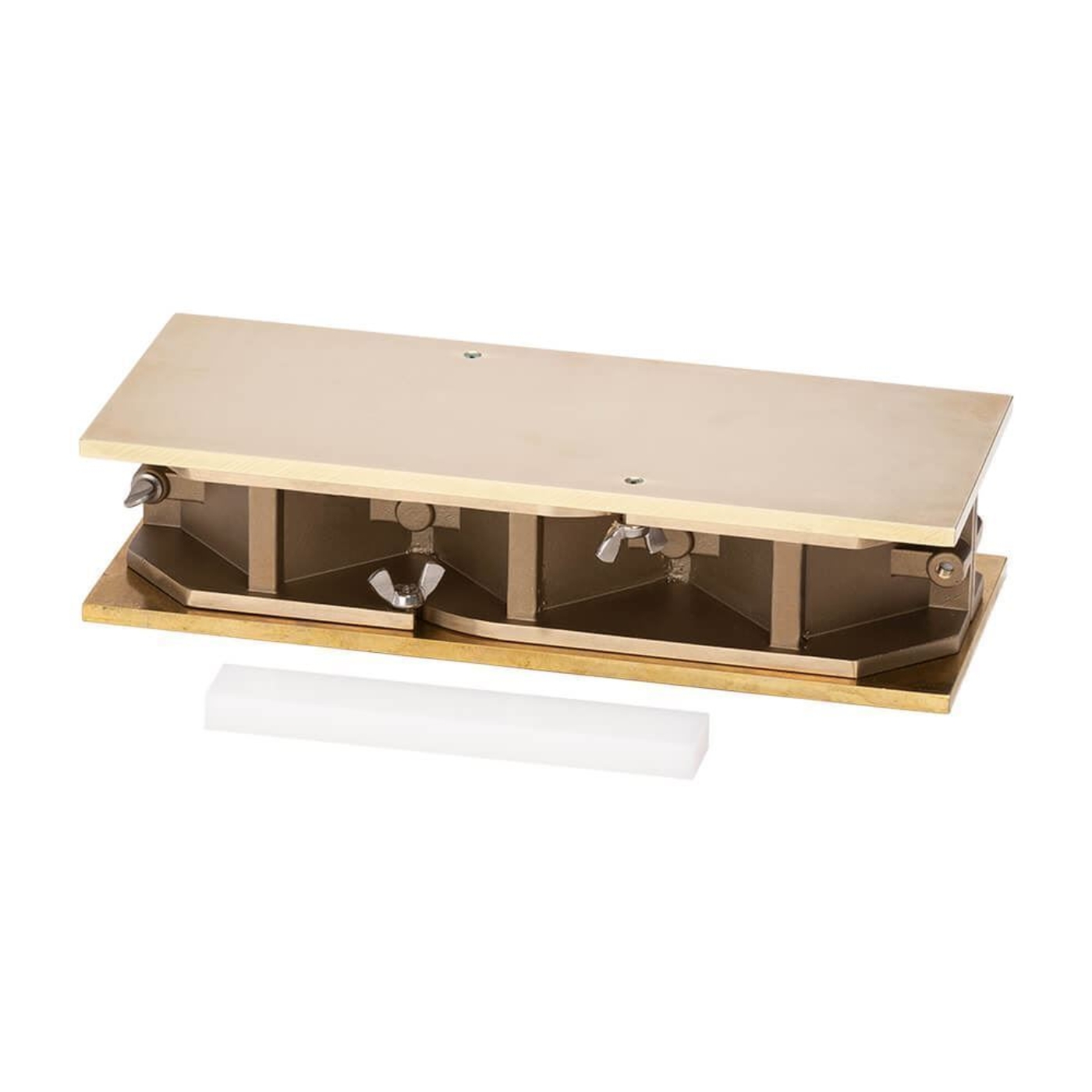 	2 x 2in Bronze Cube Mold with Cover Plate