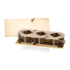 	2 x 2in Bronze Cube Mold with Cover Plate