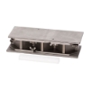 2x2in Stainless Steel Cube Mold with Cover and Tamper