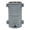 6x12in Cast-Iron Concrete Cylinder Mold