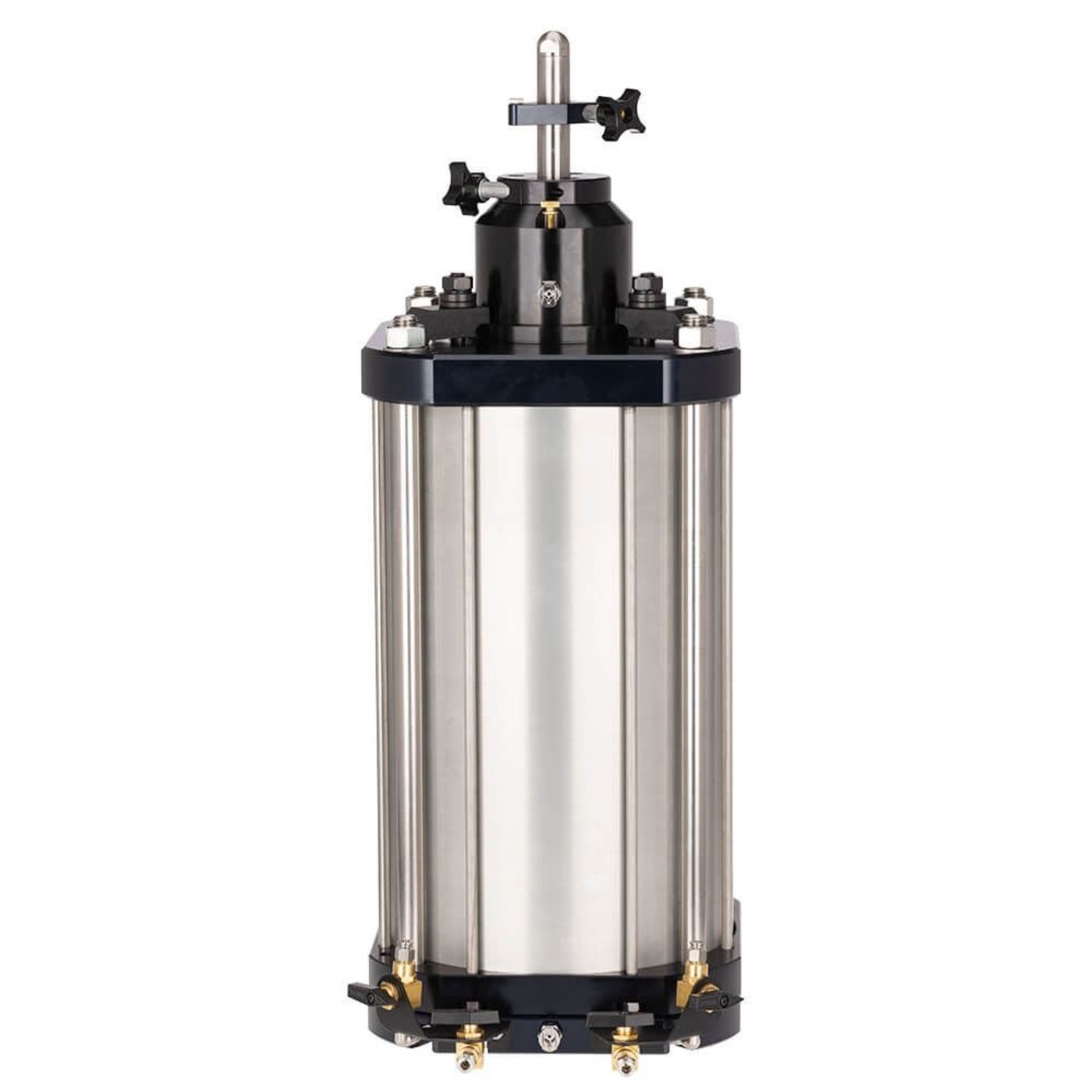 High-Pressure Triaxial Cell for 6in diameter specimens (Brass Valves)