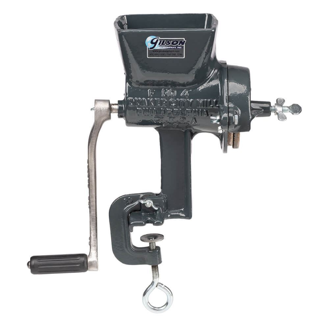 Hand-Crank Disc Mill