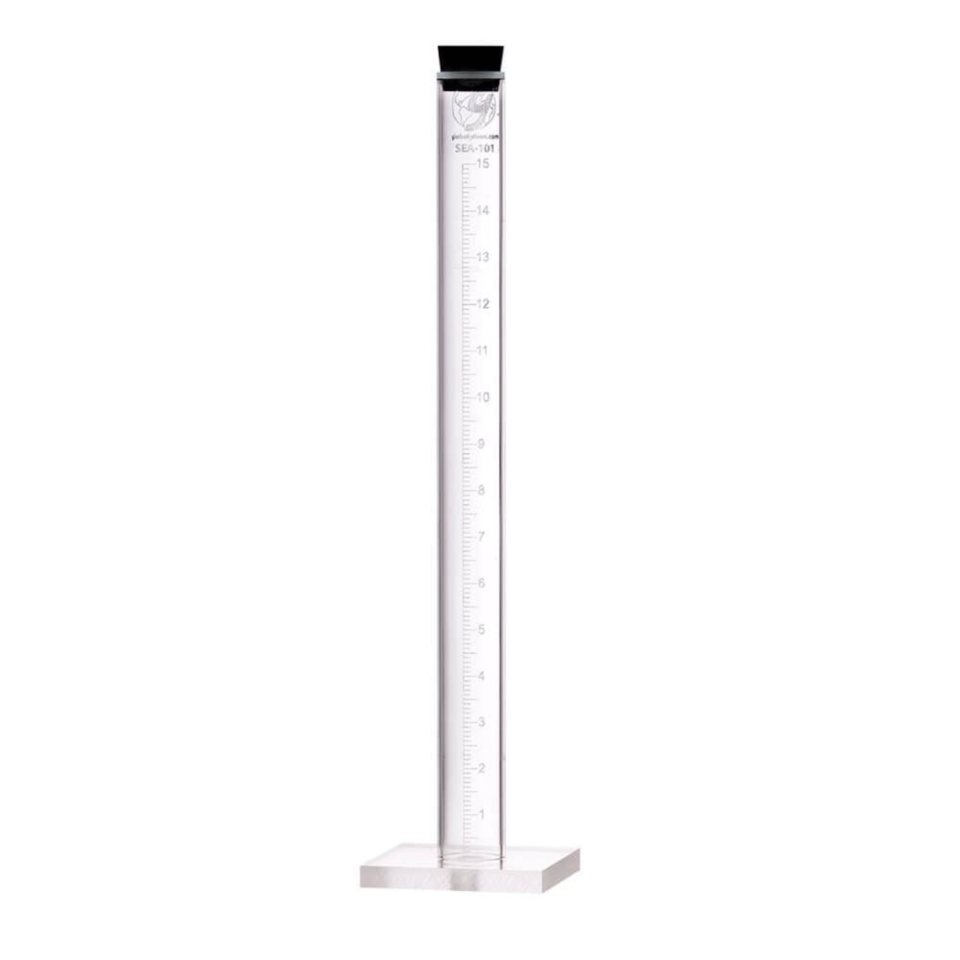 Stopper shown with Plastic Cylinder