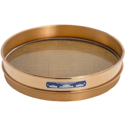 Picture of Clearance 12in Sieve, All Brass, Half-Height, No.14