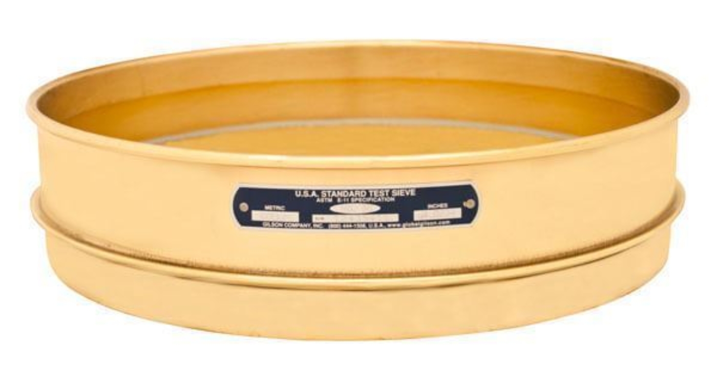 Picture of Clearance 12in Sieve, All Brass, Intermediate-Height, No.70