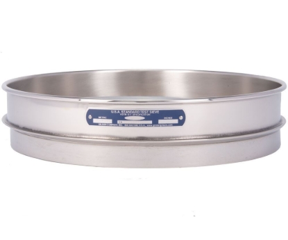 Picture of Clearance 12in Sieve, All Stainless, Half-Height, No.14