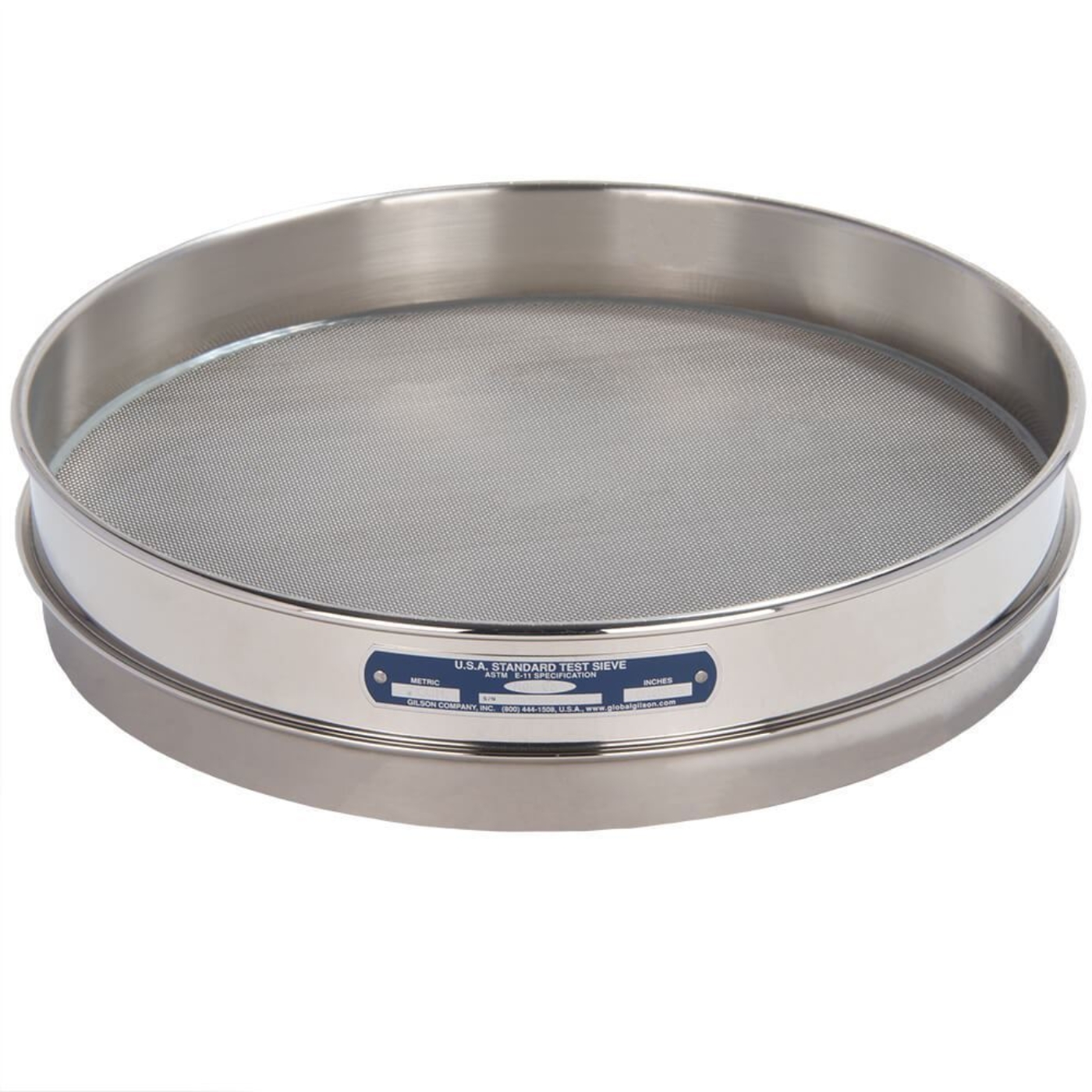 Picture of Clearance 12in Sieve, All Stainless, Half-Height, No.25