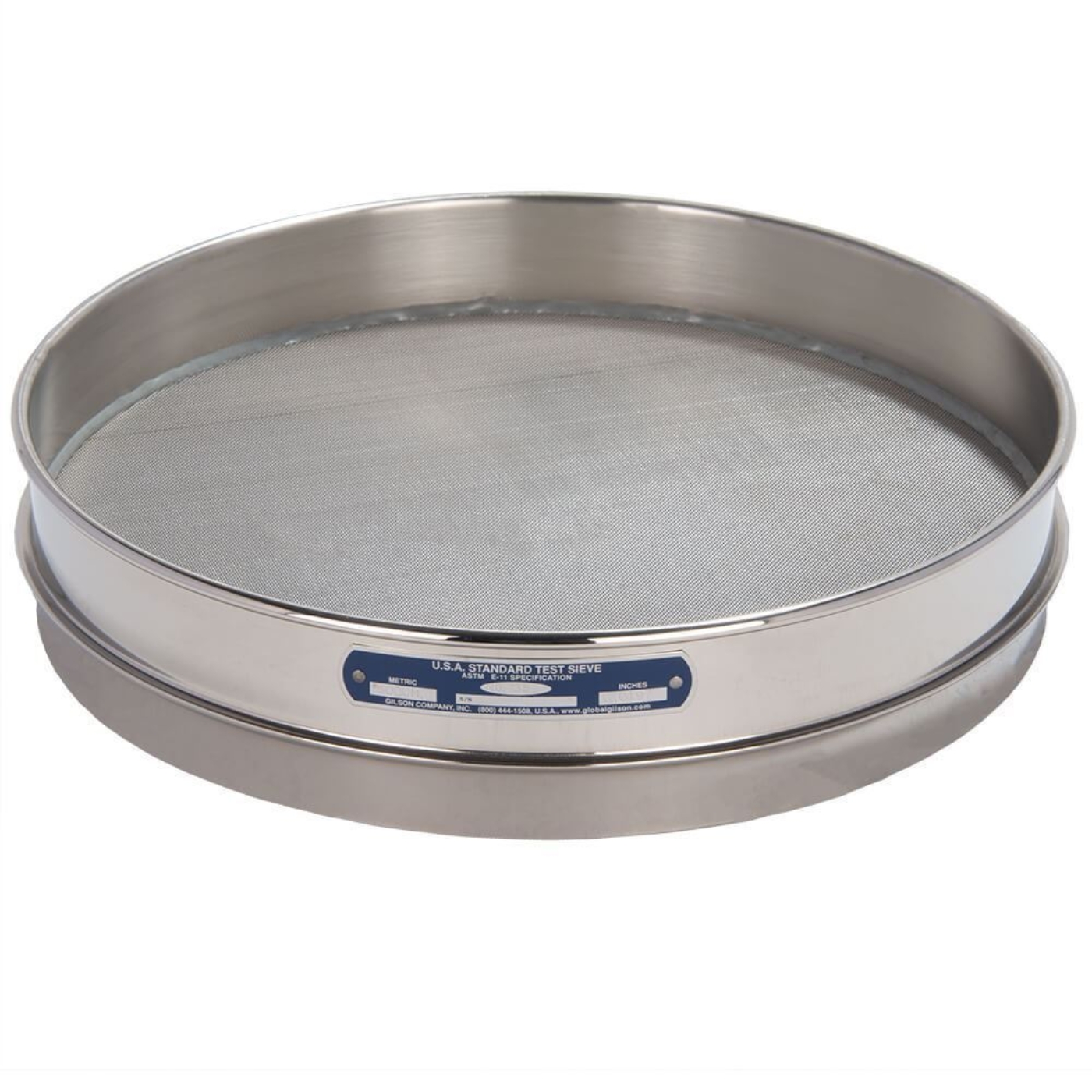 Picture of Clearance 12in Sieve, All Stainless, Half-Height, No.35