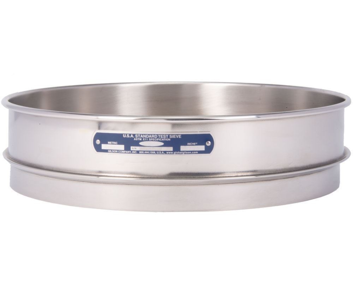Picture of Clearance 12in Sieve, All Stainless, Intermediate-Height, No.500