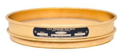 Picture of Clearance 8in Sieve, All Brass, Half-Height, No.60