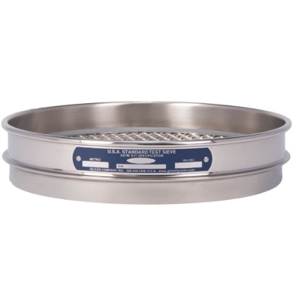 Picture of Clearance 8in Sieve, All Stainless, Half-Height, 1/8in