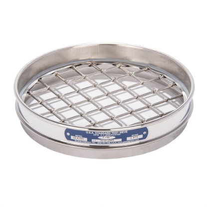 Picture of Clearance 8in Sieve, All Stainless, Half-Height, 7/8in