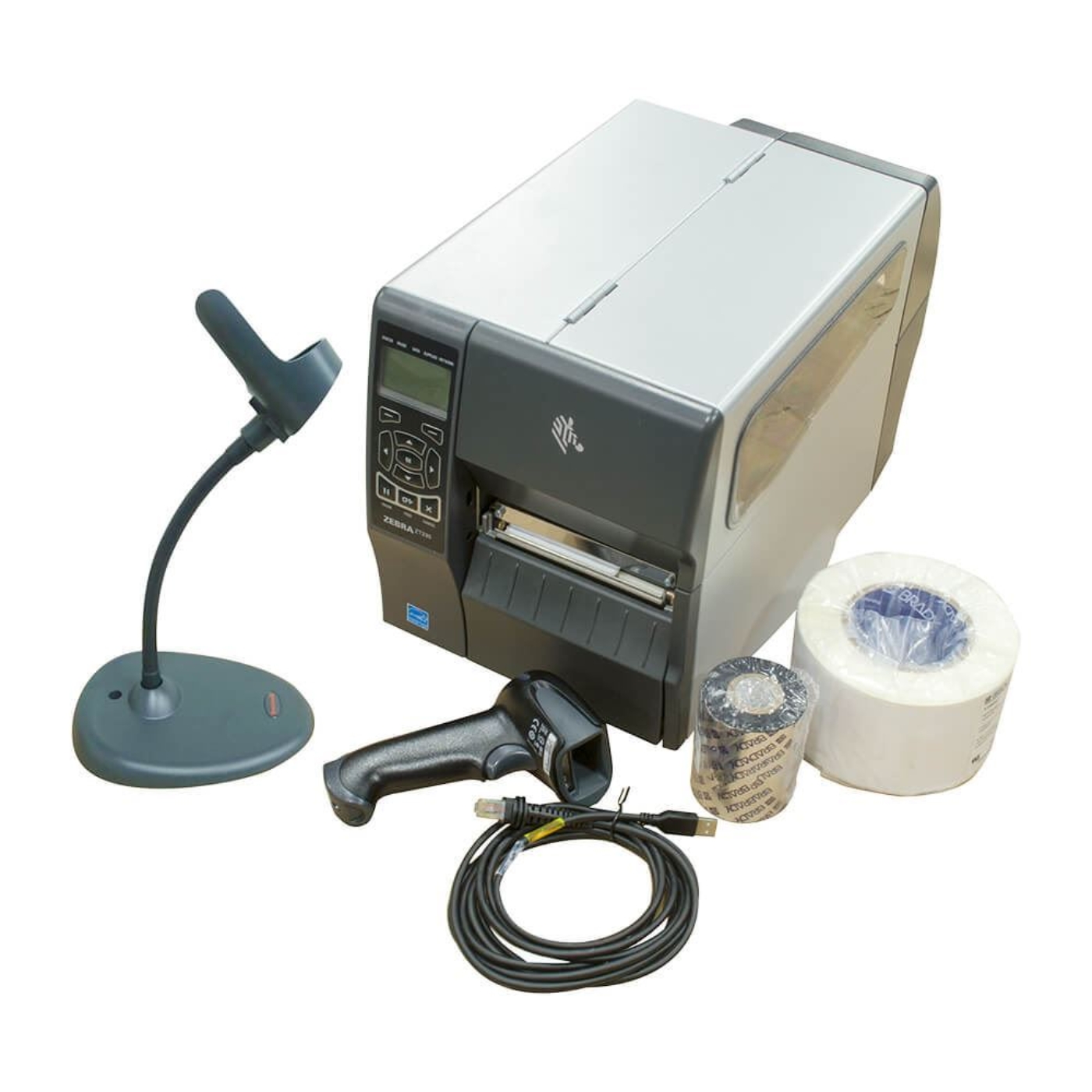 Picture of QR Code Scanner and Label Printer Kit