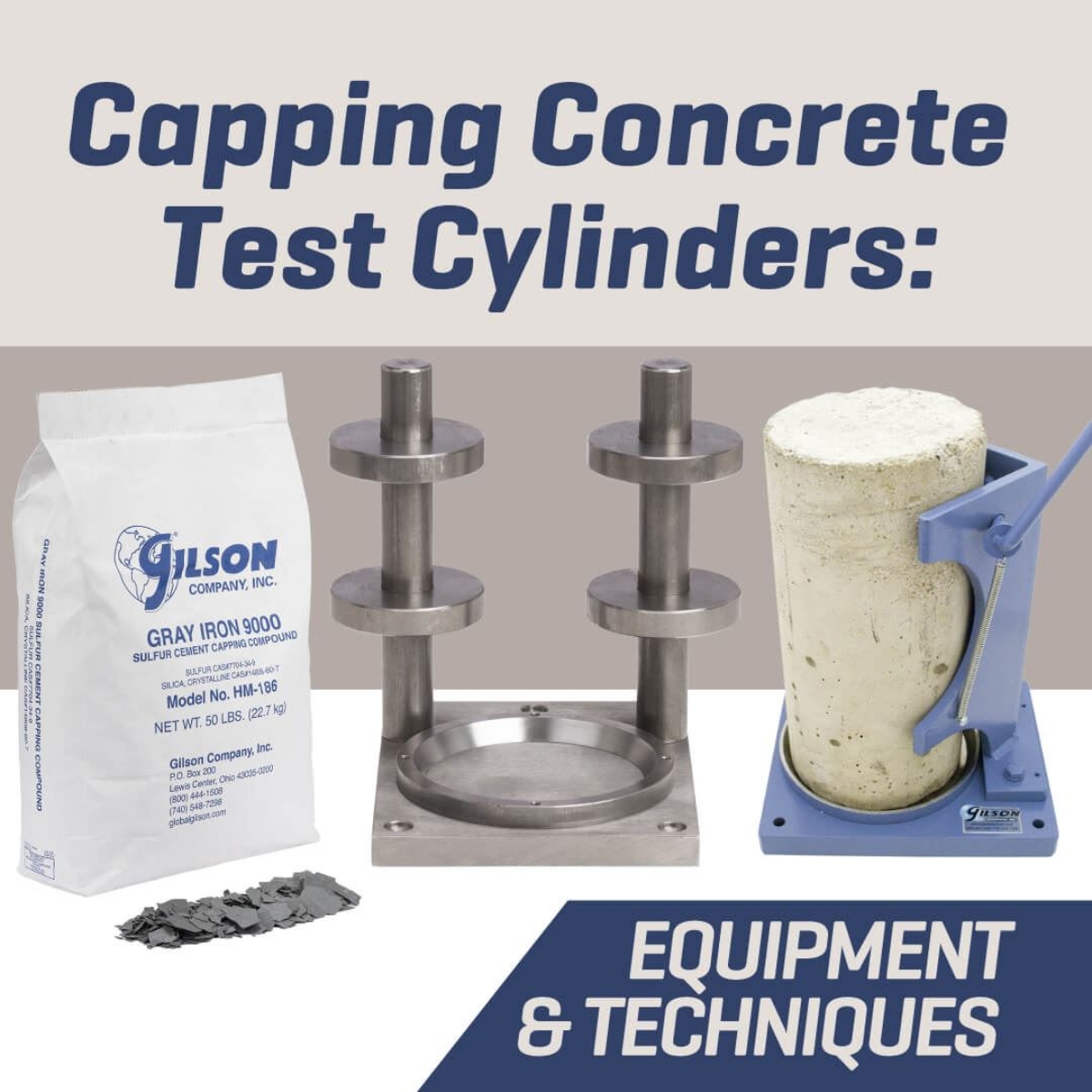 Sulfur Capping Concrete Test Cylinders: Equipment & Techniques